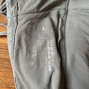 Gray Crop Top by PTULA